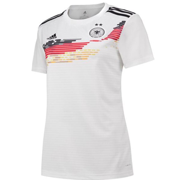 Camiseta Alemania 1ª Kit Mujer 2019 Blanco